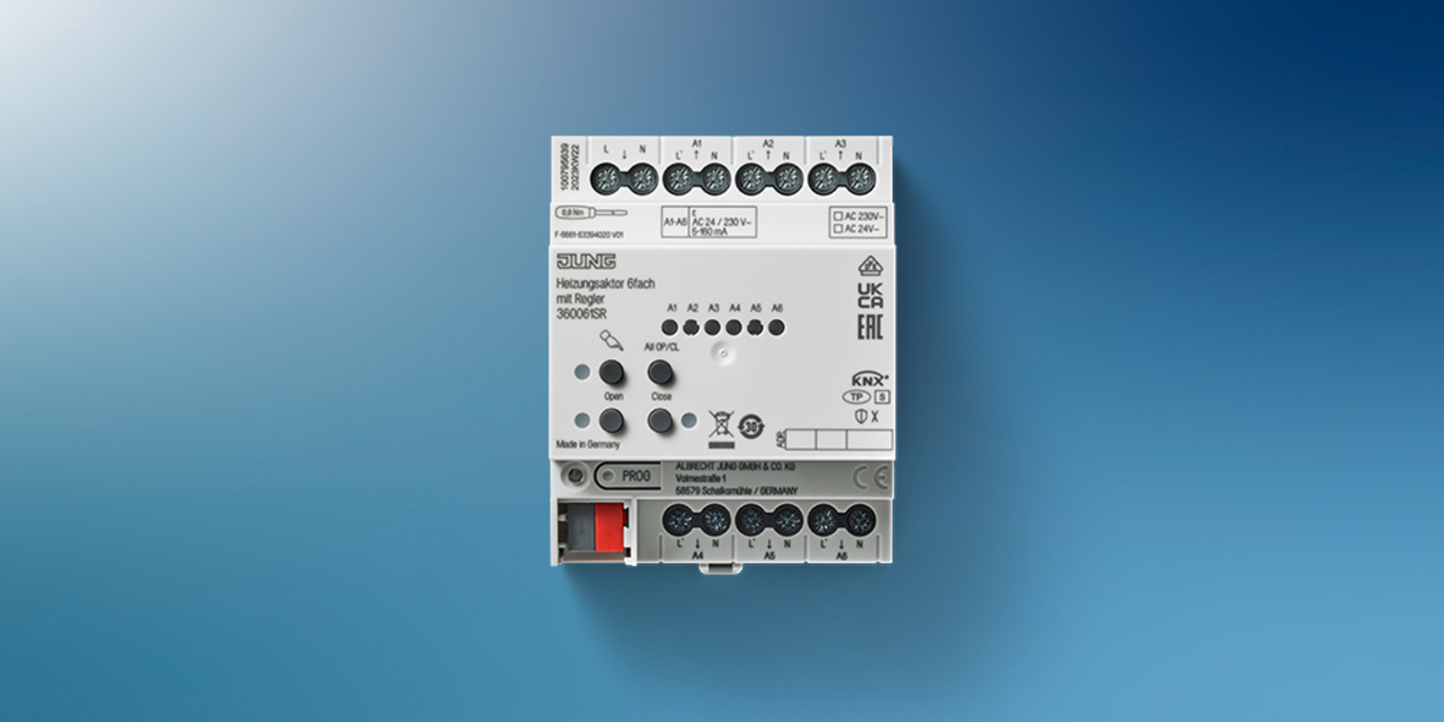 KNX Heizungsaktor 6-fach bei Elektro Gärtner GmbH & Co. KG in Höpfingen